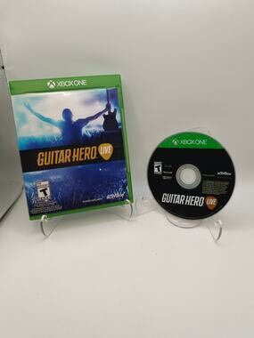 Guitar Hero Live (Xbox One) Disc and case - Download Tested